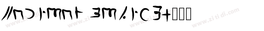 Ancient Medium字体转换